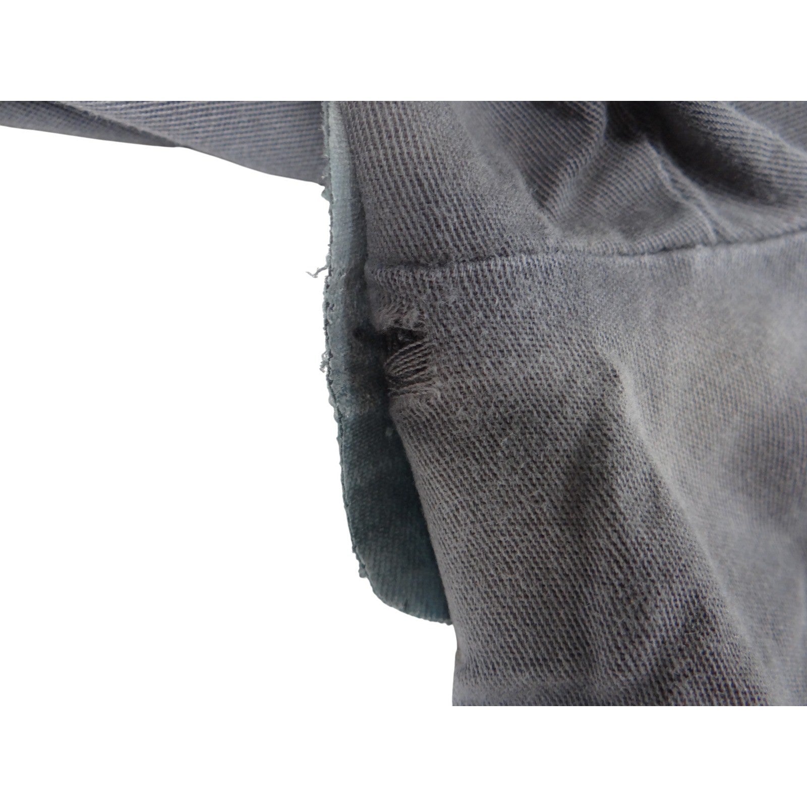 Express Gray Utility Jacket Women's Size L Patches Military Style