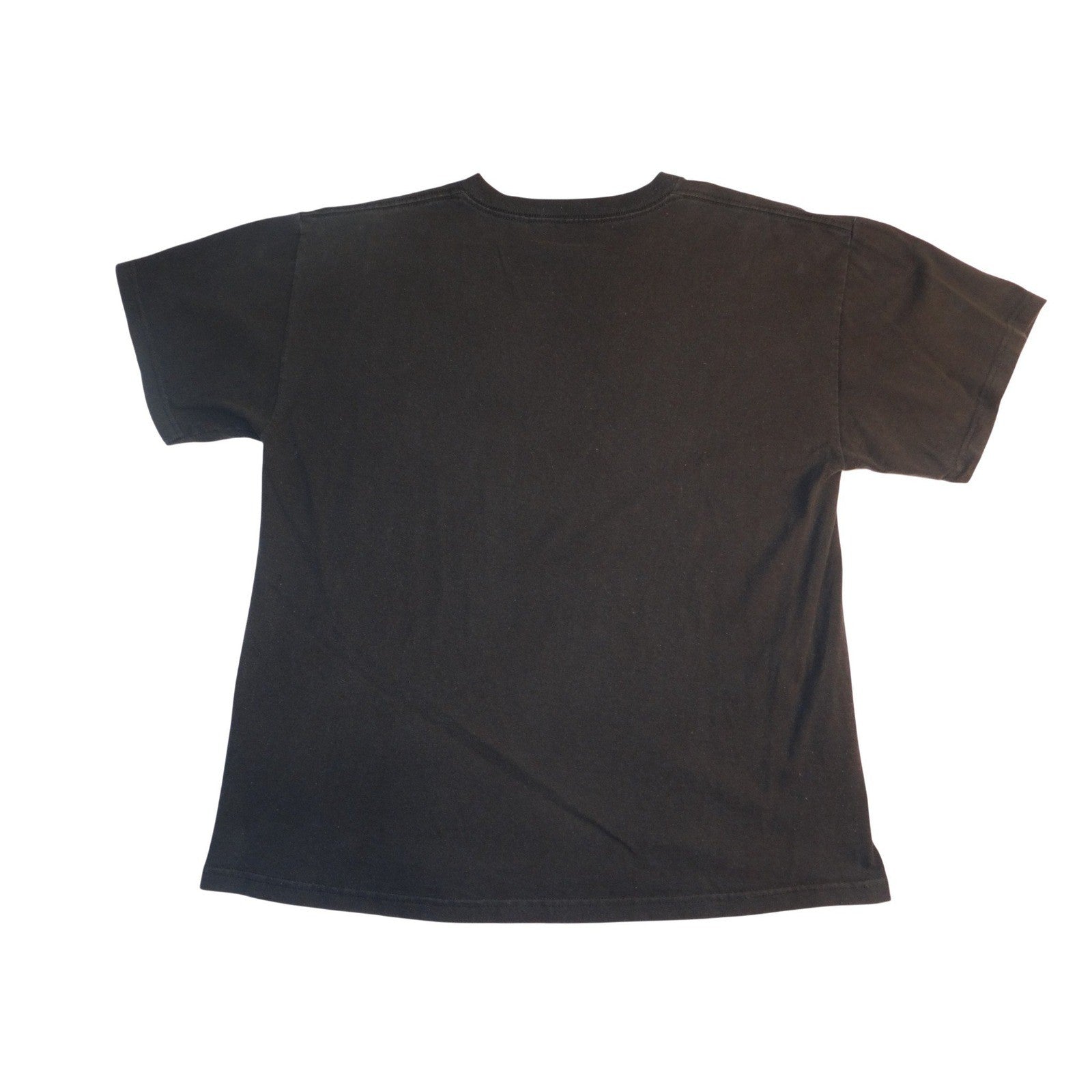 Vintage Men's Black Dragon Graphic T Shirt Fire Ice Mythical Fantasy Shirt