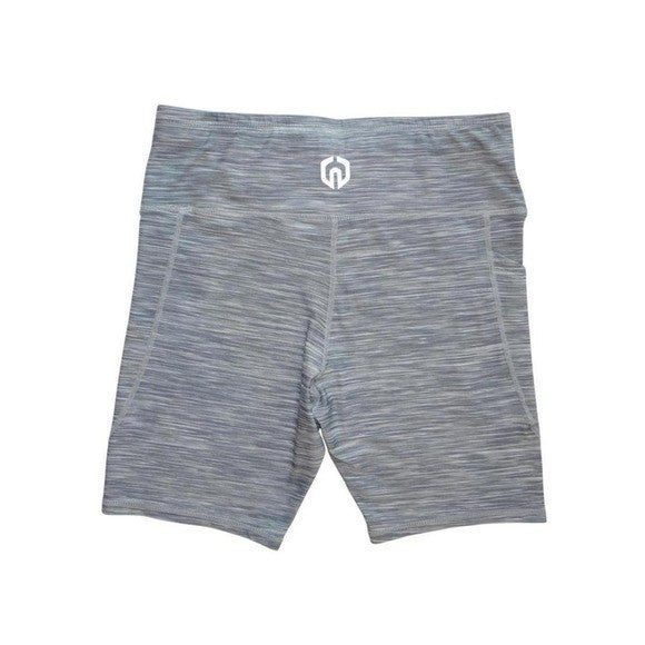 High-Performance Gray Athletic Shorts
