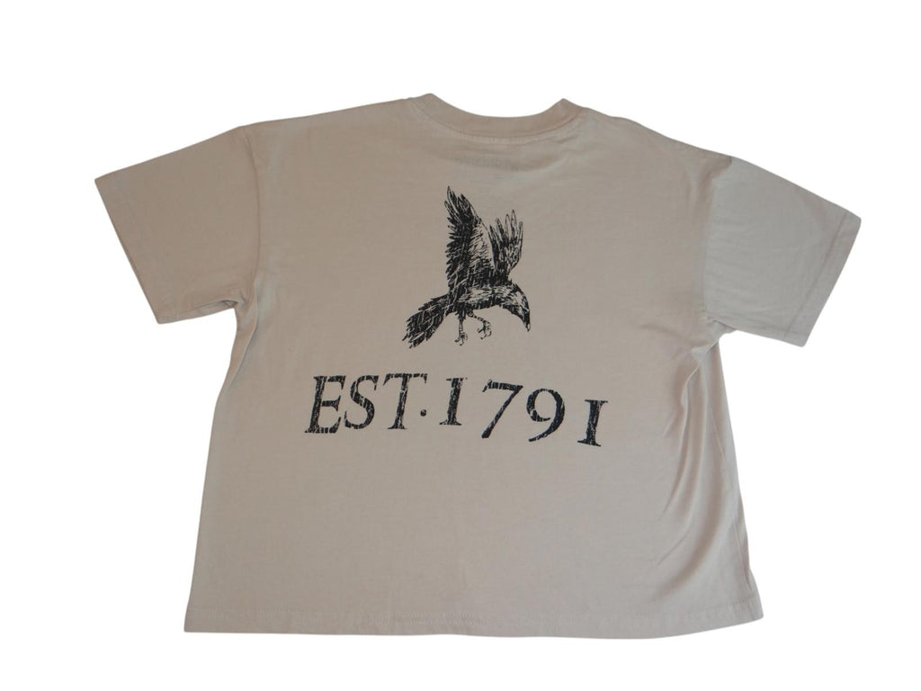 Nevermore Academy Cropped T-Shirt from Wednesday Series - XS
