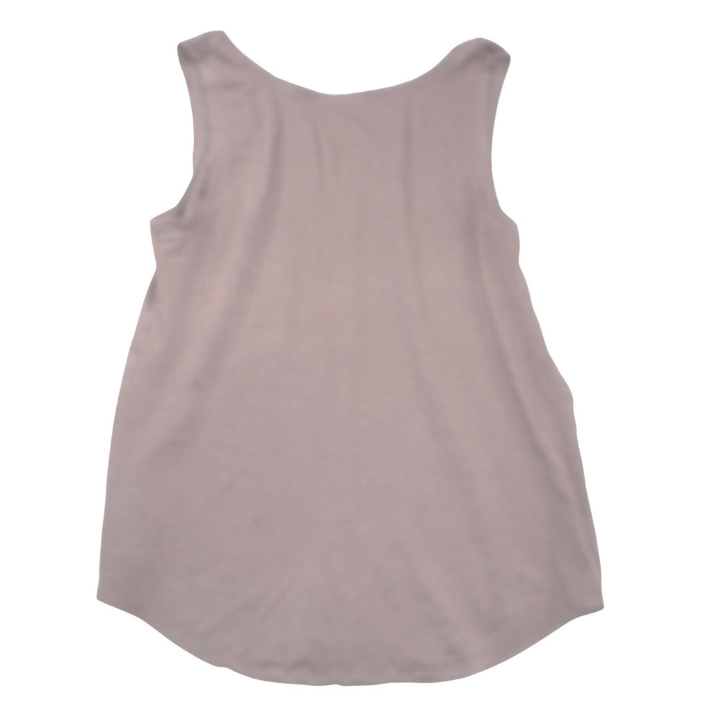 Ann Taylor Loft Lounge Mauve Purple Mixed Media Tank Top Sleeveless Medium