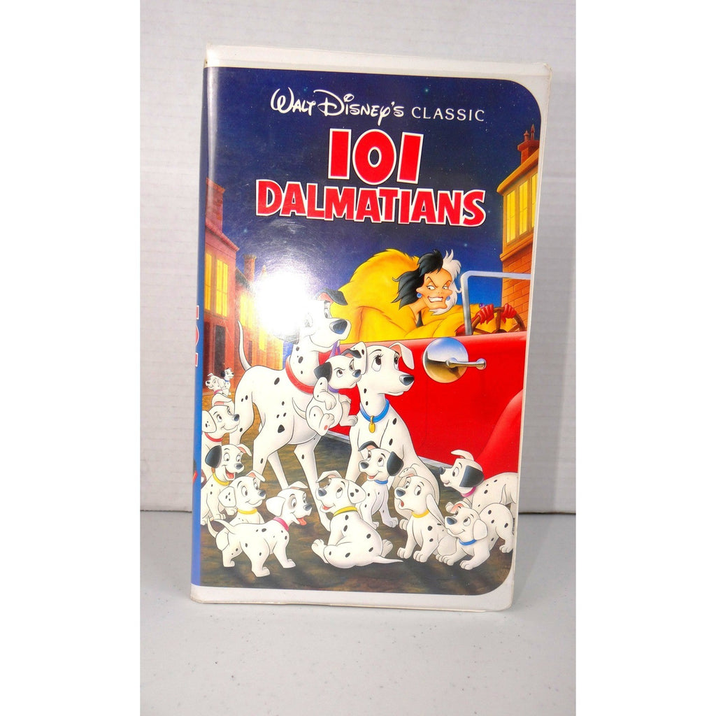 Walt Disney 101 Dalmatians VHS The Classics Black Diamond Clamshell TESTED
