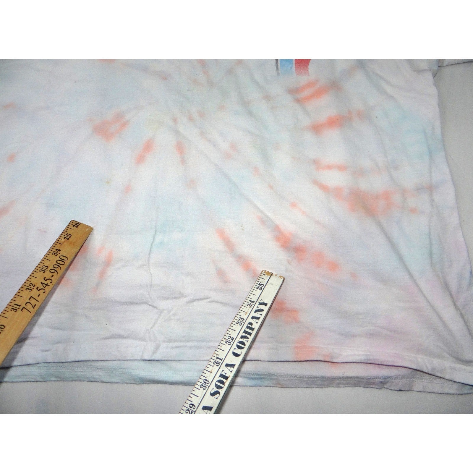 Rare VTG NASCAR Red White Blue Tie-Dye 2000 Craftsman Truck Series T-Shirt XL