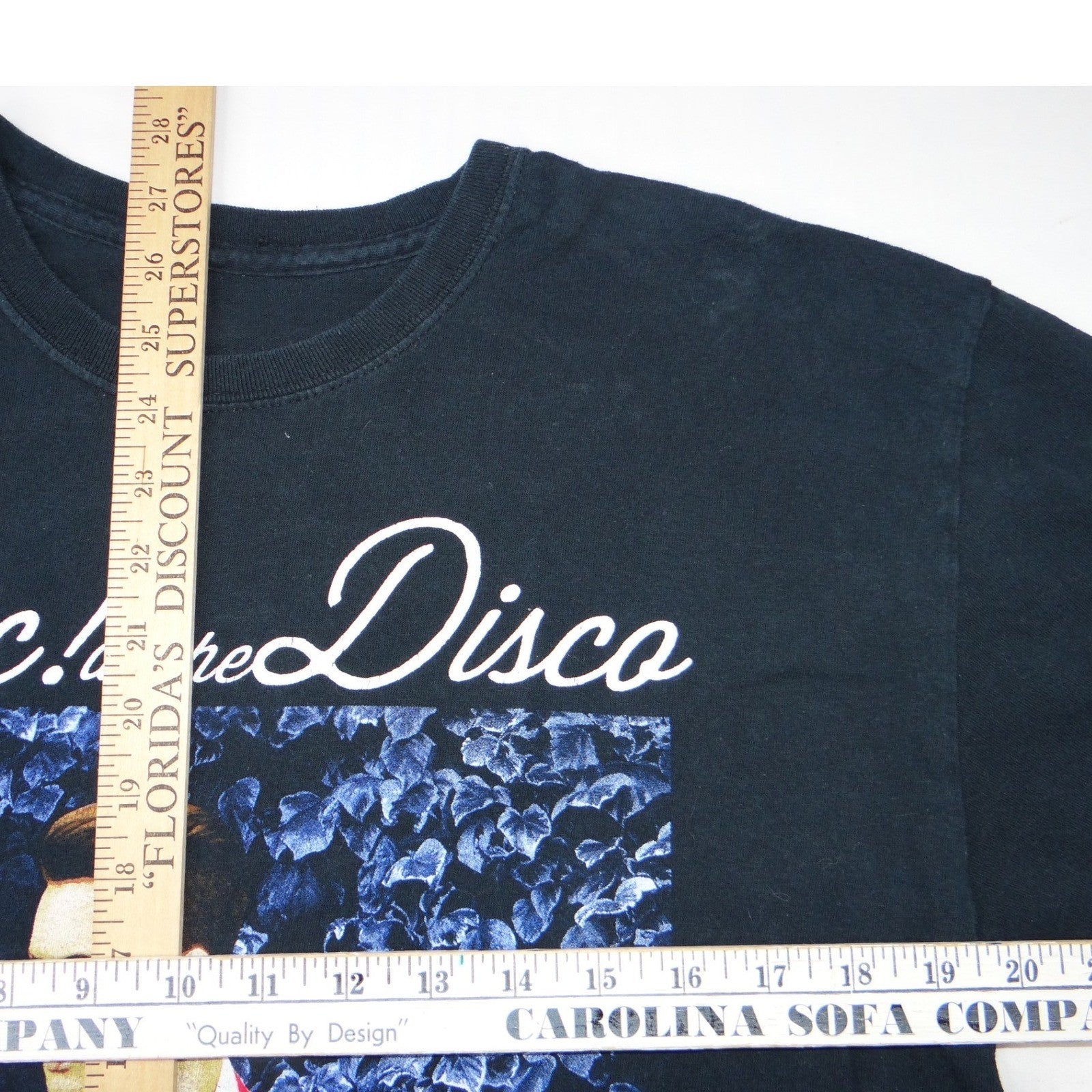 Panic at the Disco Brendon Urie Black T Shirt Band Merch