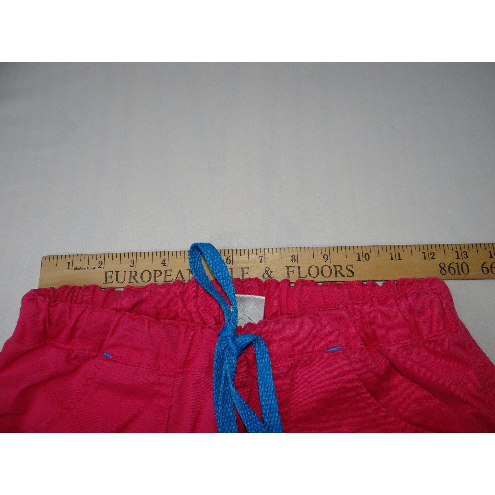 Hot Pink Scrub Pants Women's Cargo Pockets Drawstring Waist