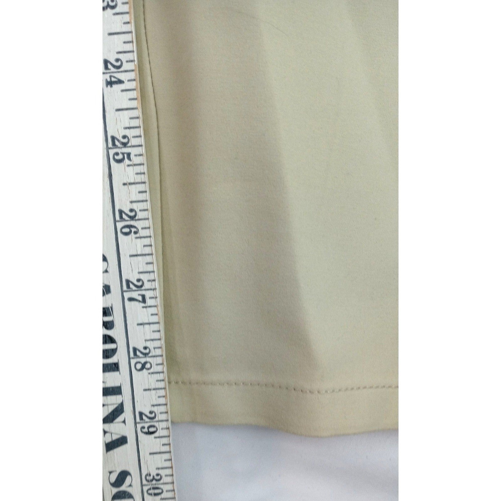 Alfani Mens Tan Flat Front Chino Pants Size 36W 30L Cotton Blend