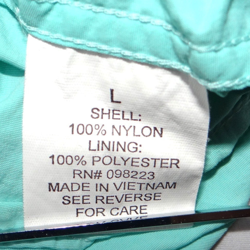 Vintage Magellan Outdoors Mens Teal Short Sleeve Button Up Fishing Shirt Large