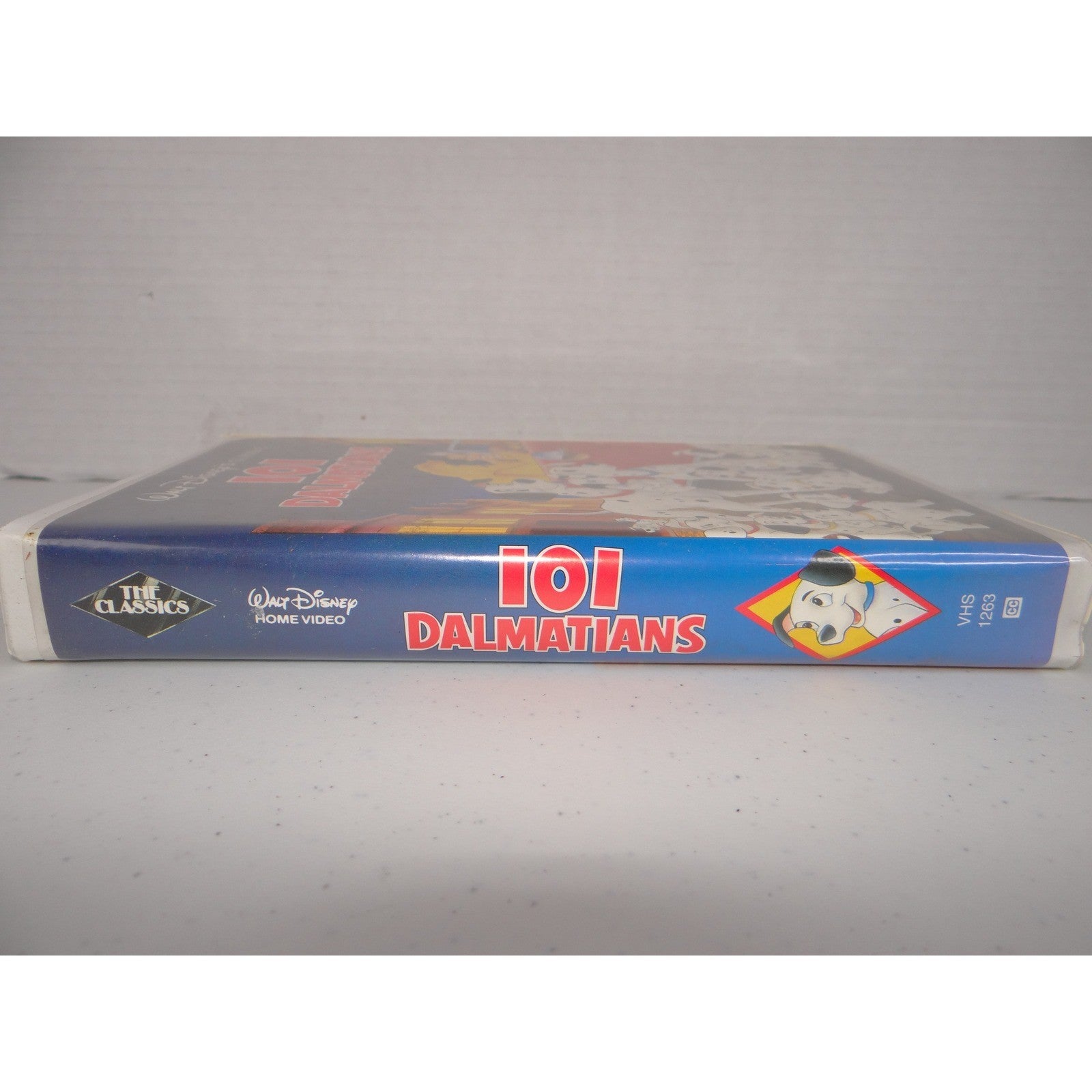 Walt Disney 101 Dalmatians VHS The Classics Black Diamond Clamshell TESTED