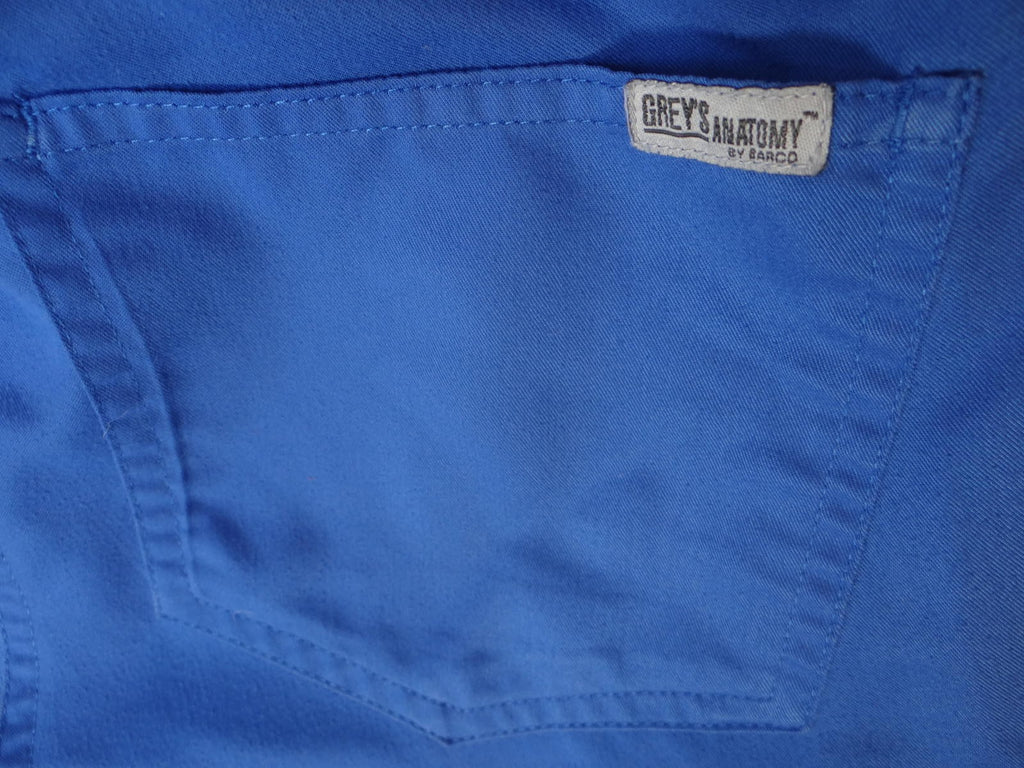 Grey's Anatomy Women's Blue Medical Scrub Pants - XSP