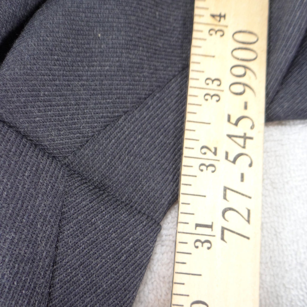 Antonio Melani Womens Charcoal Gray Wool Blend Wide Flare Dress Pants Size 10