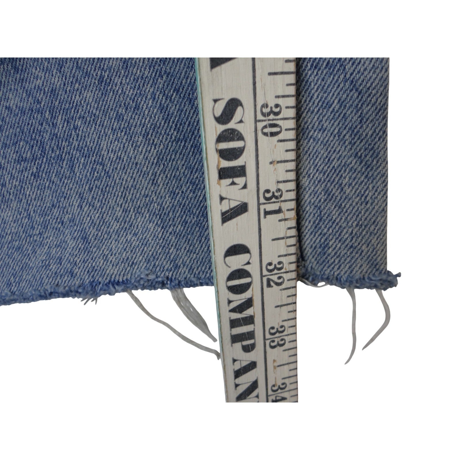 ZARA Women Straight Leg Jeans Light Wash Distressed Raw Hem Size 6