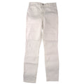 L'AGENCE Womens White High Rise Skinny Stretch Denim Jeans Size 28