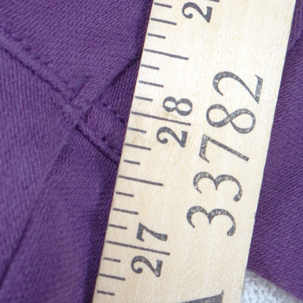Time and Tru Womens Purple High Rise Pull On Jeggings Size L 12-14 Skinny Pants