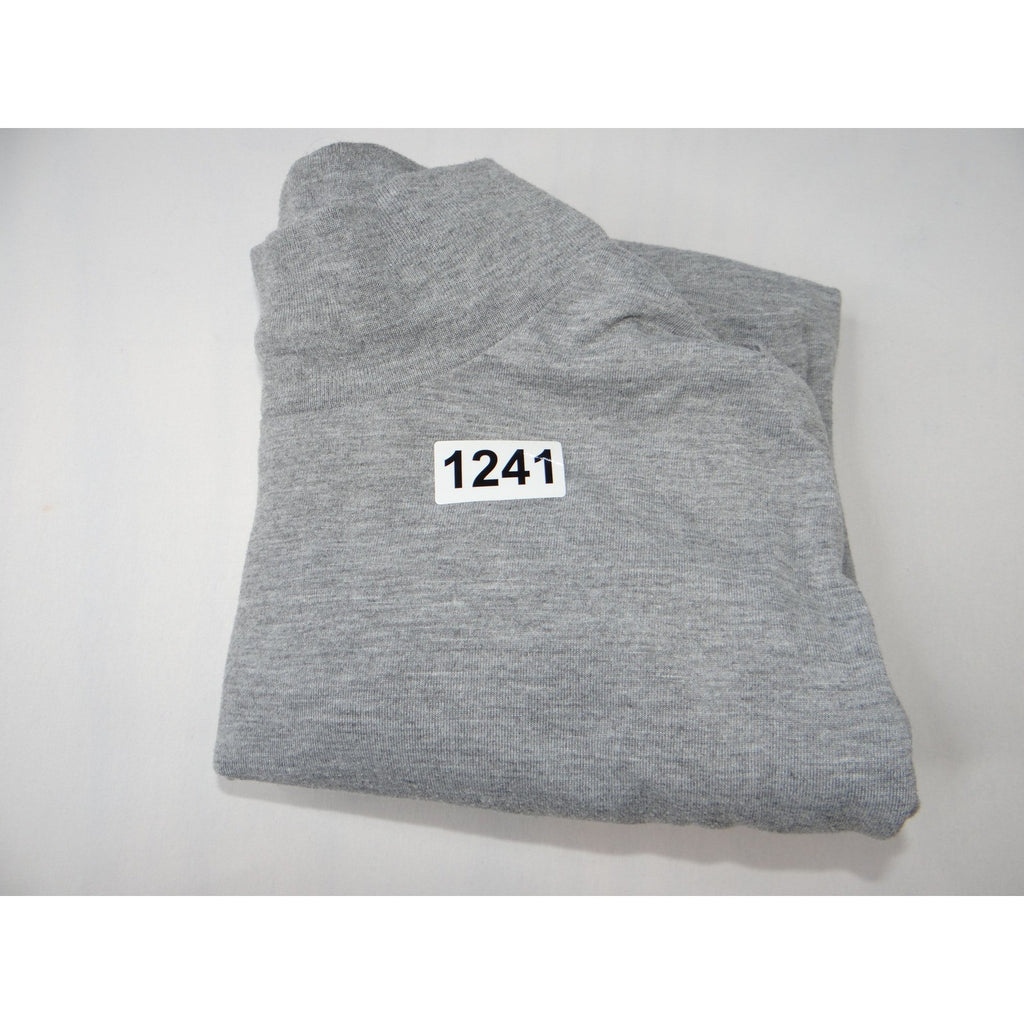 Two US Army Gray Long Sleeve Mock Neck Shirts Men's