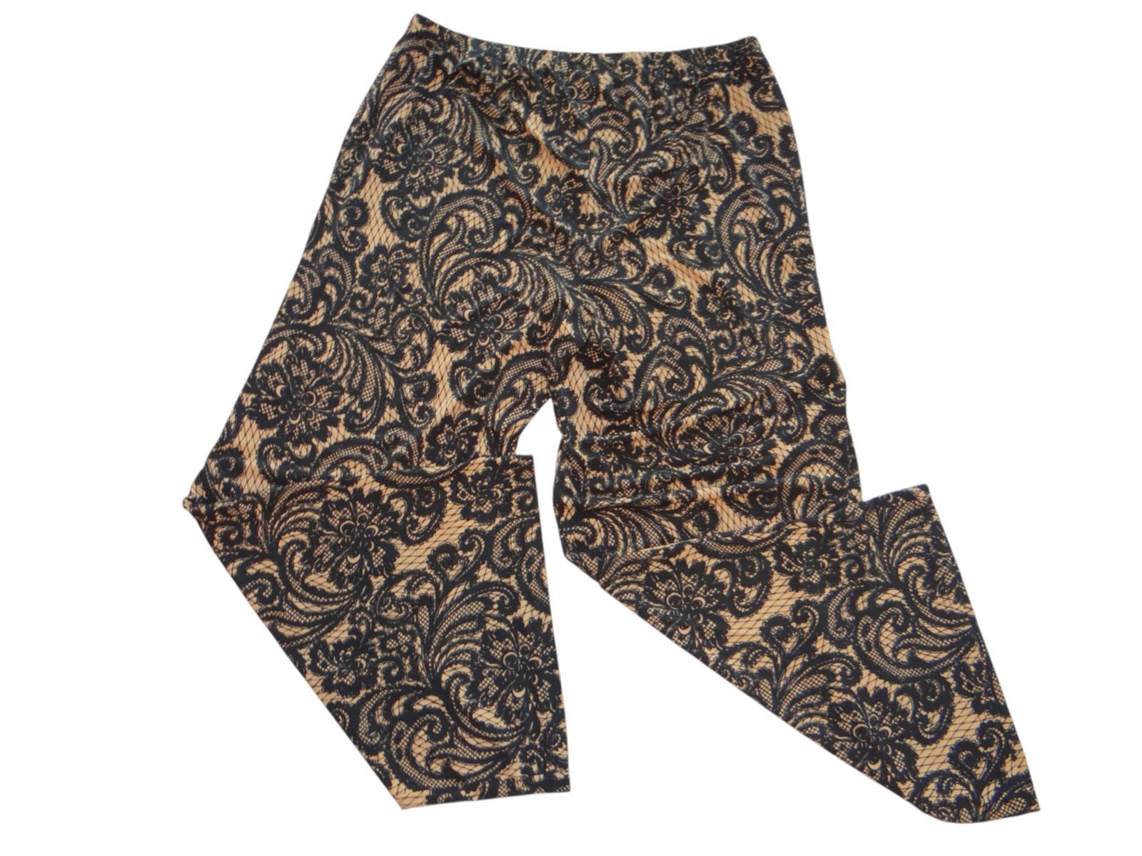 Bob Mackie Wearable Art Palazzo Pants - Elegant Print