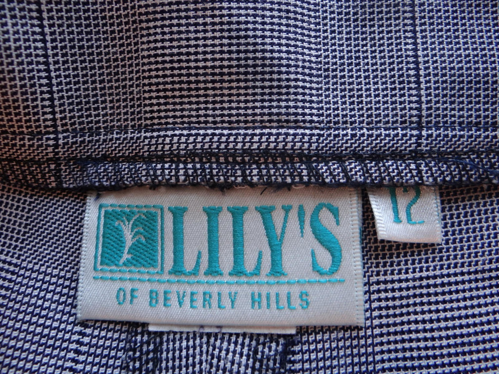 Lily's of Beverly Hills Vintage Checkered Shorts
