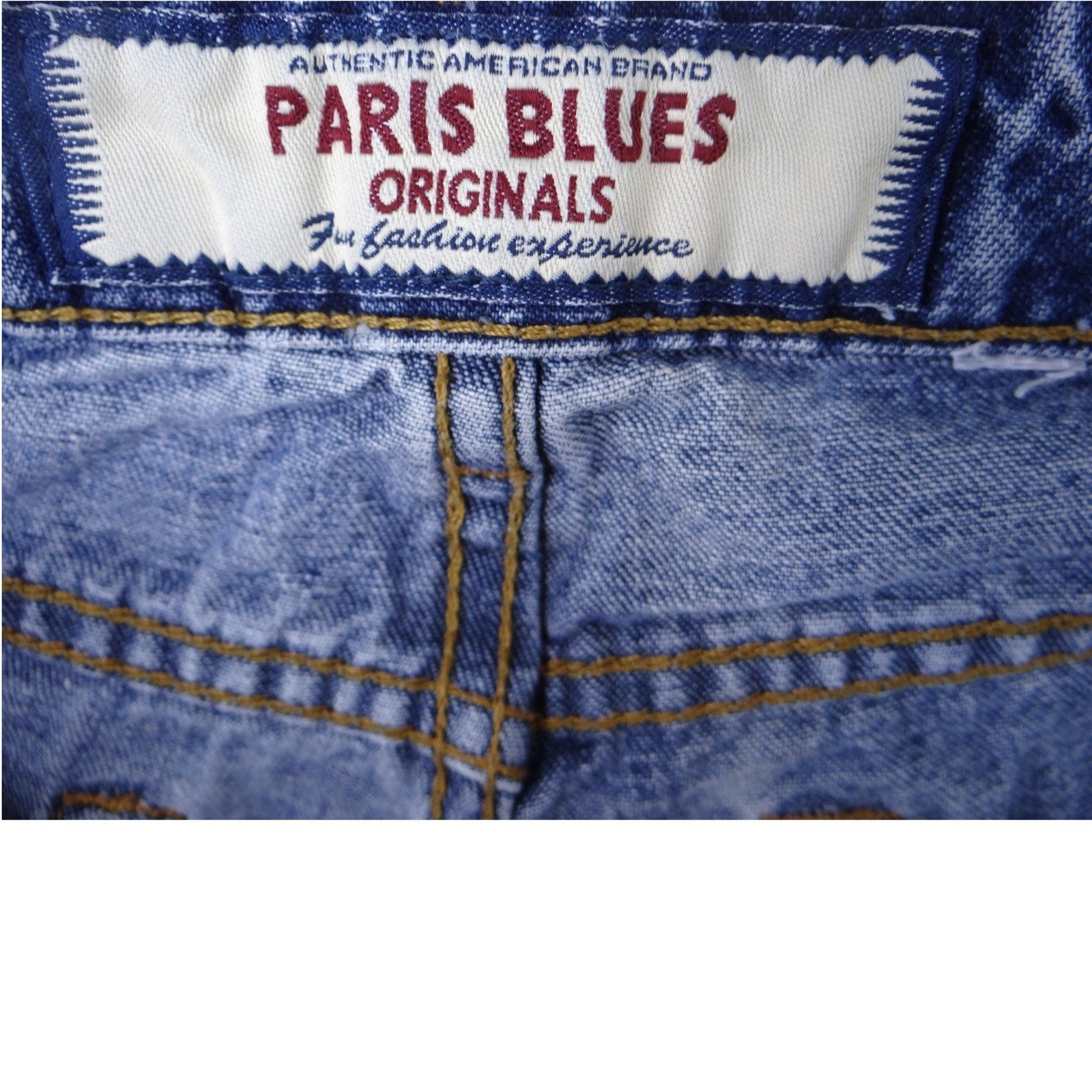 Y2K Vintage Retro Paris Blues Originals Women's Blue Wash Flare Jeans Size 10