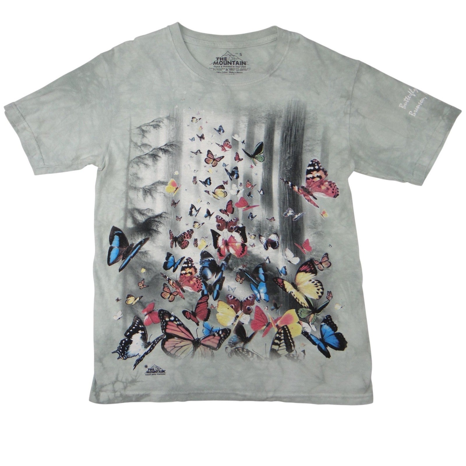 The Mountain Butterfly Palace Branson Missouri Graphic T Shirt Size S