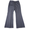 Antonio Melani Womens Charcoal Gray Wool Blend Wide Flare Dress Pants Size 10