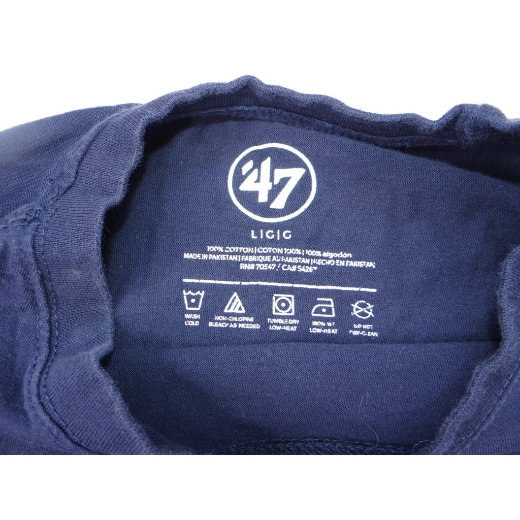 47 Brand Los Angeles Angels MLB Navy Blue Graphic T Shirt Men's