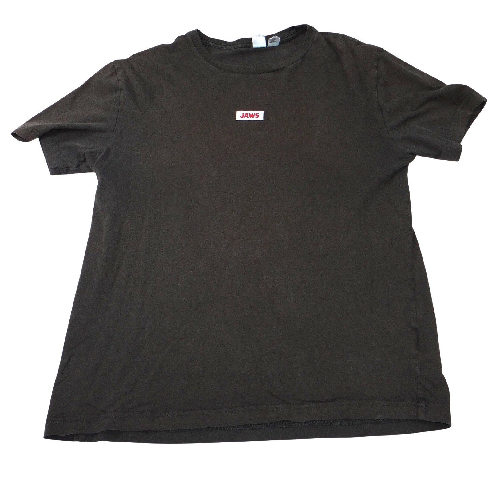 Mens Jaws Movie T Shirt Black Size Medium Graphic Tee