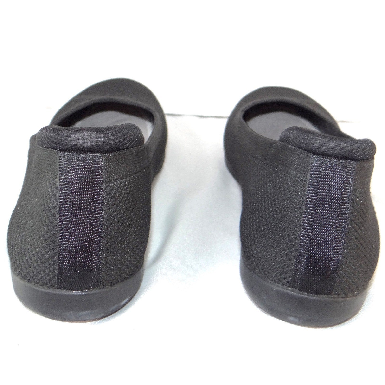 Clarks Cloudsteppers Step June Shell Black Knit Ballet Flats Womens Size 9 M