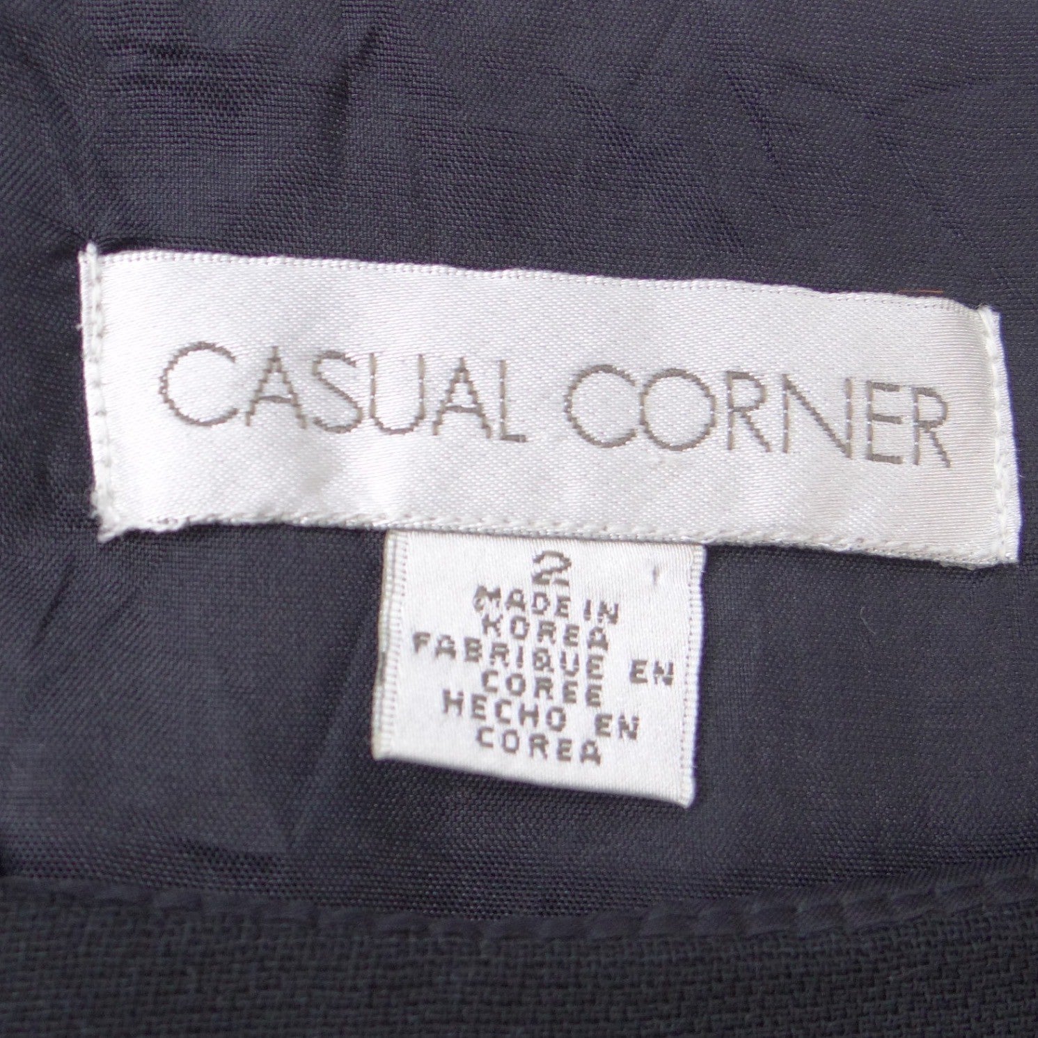 Vintage Casual Corner Black Pink Tan Colorblock Sleeveless Sheath Dress Size 2