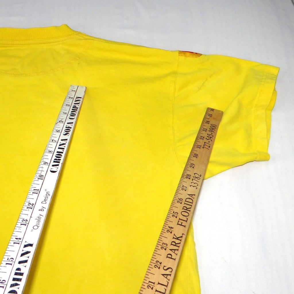 Maurice Malone Mojans Denim Equipment Yellow T Shirt Men's