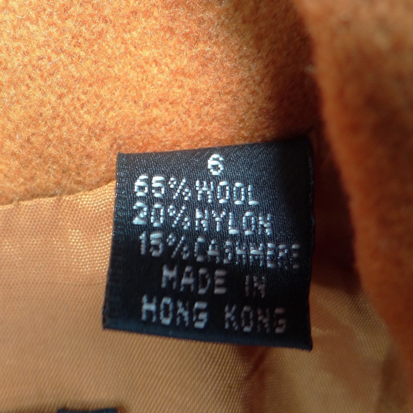 Linda Allard Ellen Tracy Mustard Yellow Wool Cashmere Blazer Jacket Size 6
