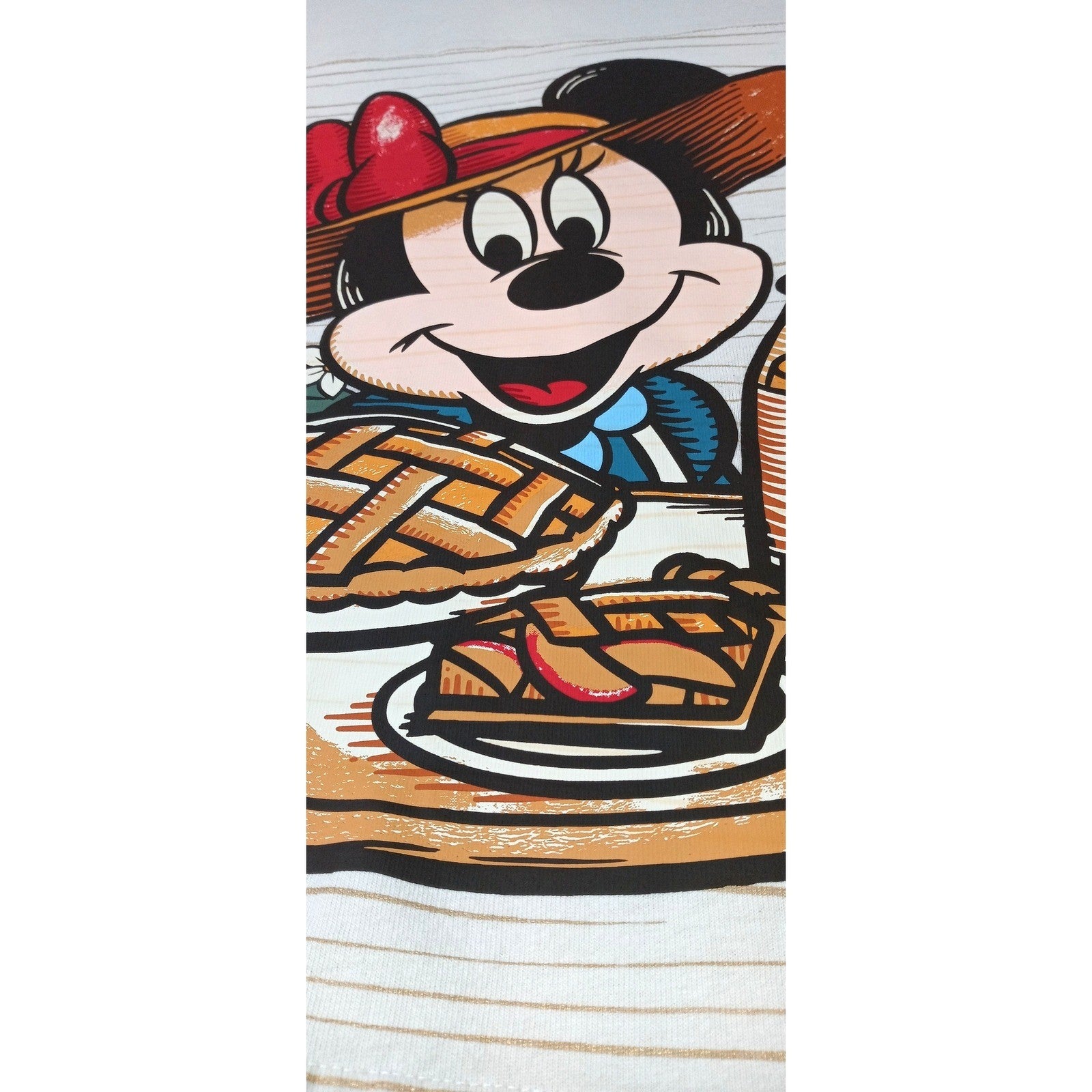 Vintage Disney Over-Sized Long Sleeve TShirt Minnie Mouse Sweet As Pie Womens L