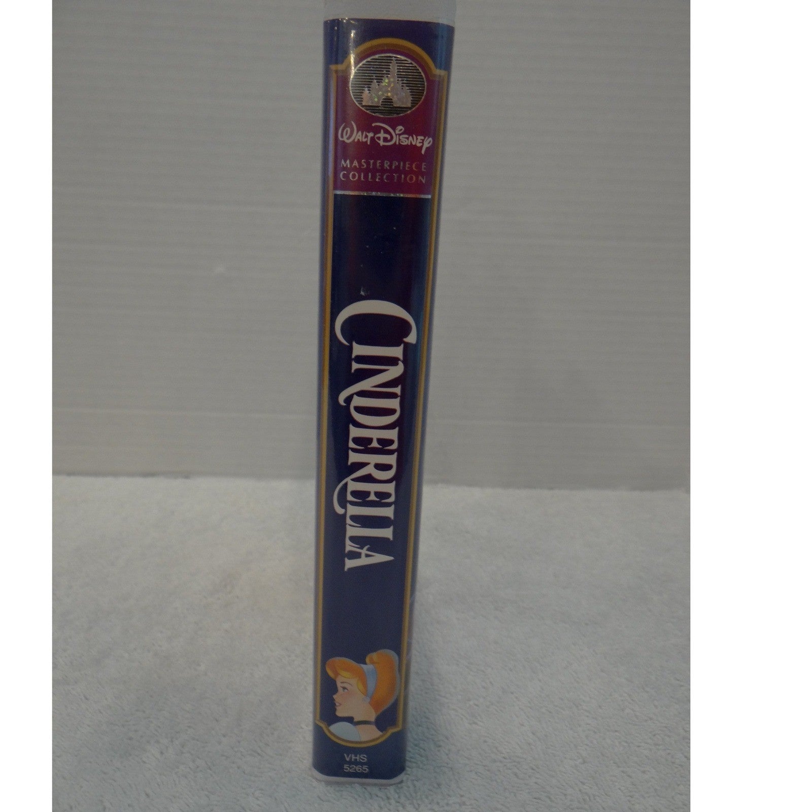 Walt Disney Masterpiece Cinderella VHS Clamshell Case Digitally Mastered