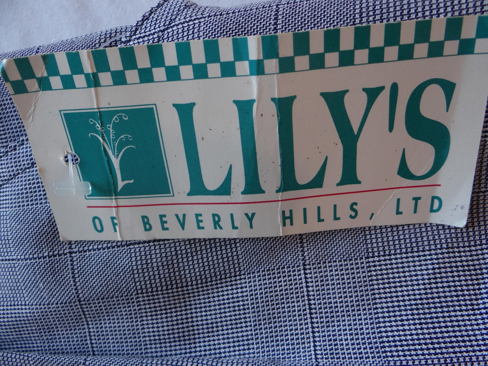Lily's of Beverly Hills Vintage Checkered Shorts