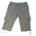 The North Face Womens Cargo Capri Pants Khaki Outdoor Casual Size 8