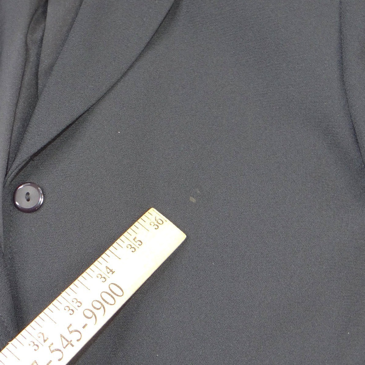 Sport Collection Womens Black 3 Button Blazer Jacket Size 14 Made in Canada