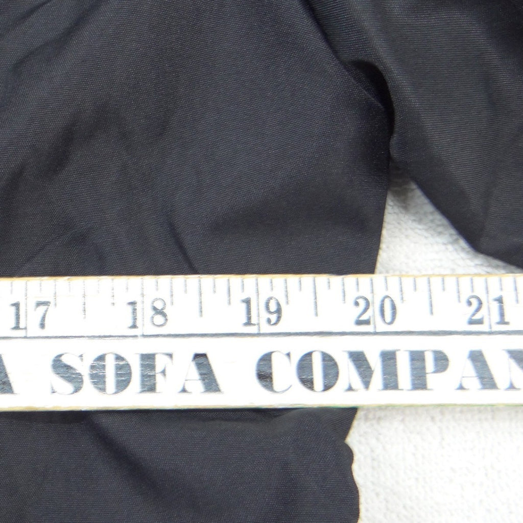 Womens Black Double Breasted Trench Coat XL Cuff Ties Mid Length Jacket