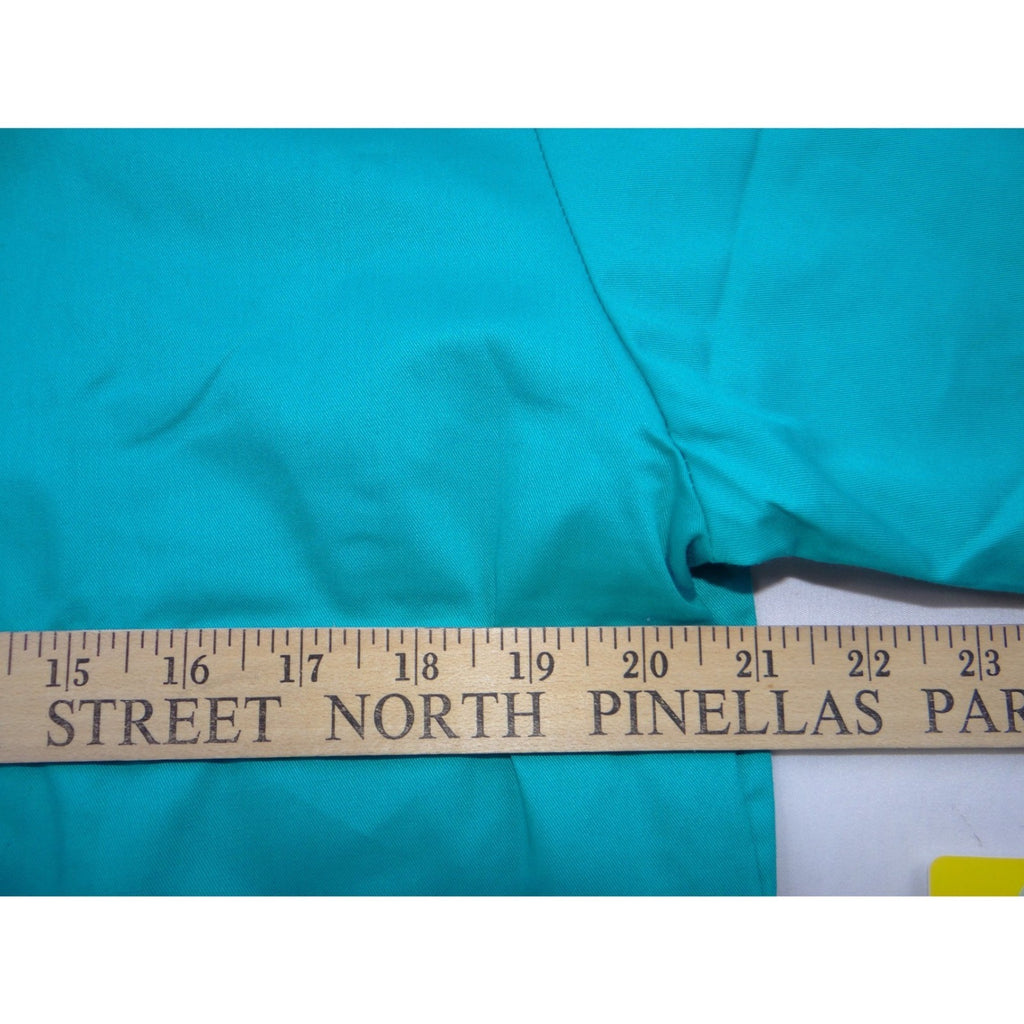NWT-Wink Womens Classic Fit V-Neck Scrub Top Teal Blue Medium