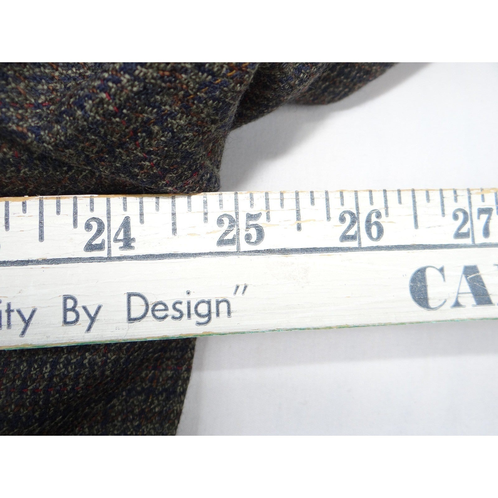 Famous Brands SK Wool Plaid Blazer Jacket Blazer