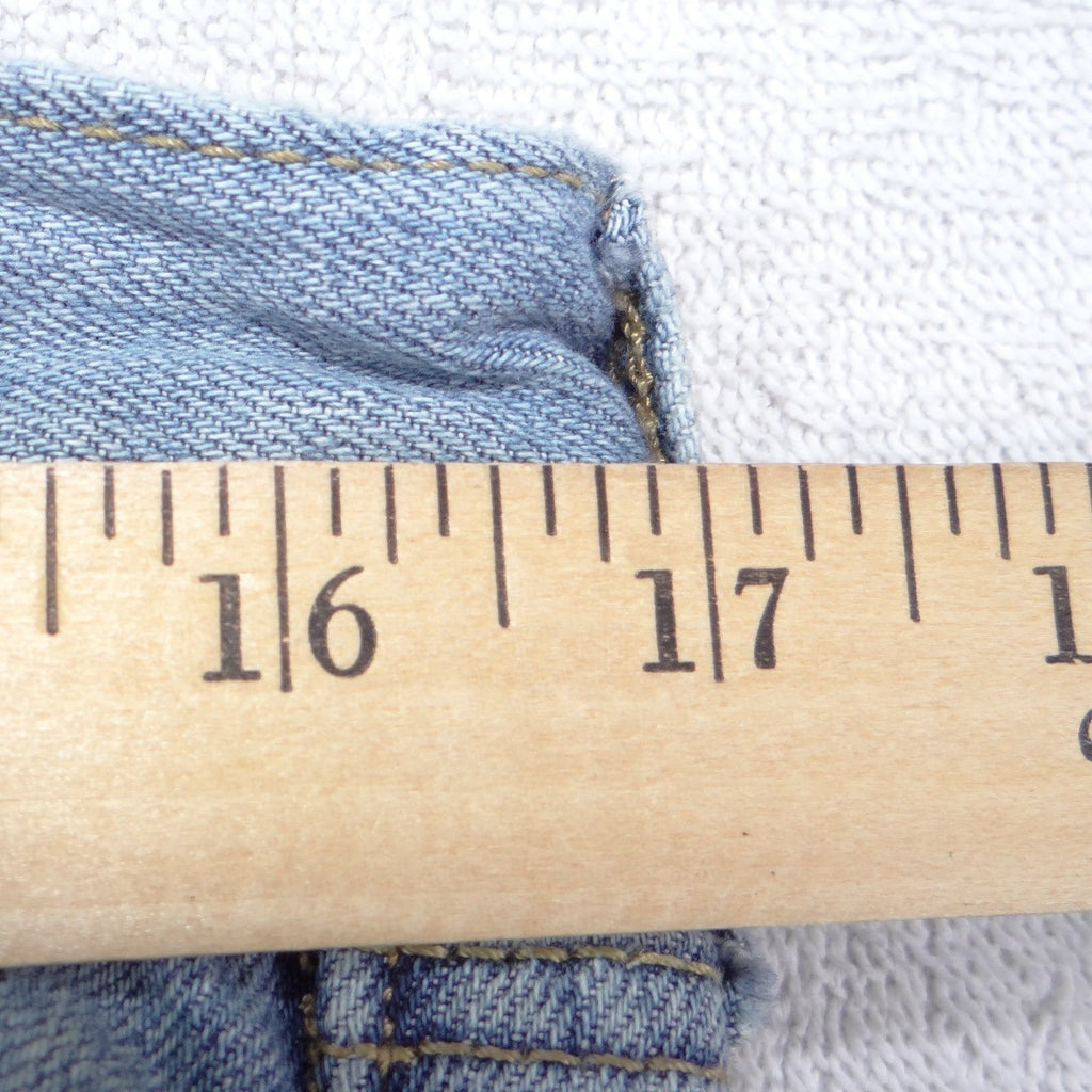 Eddie Bauer Womens P8 Light Wash Flannel Lined Boyfriend Relaxed Jeans