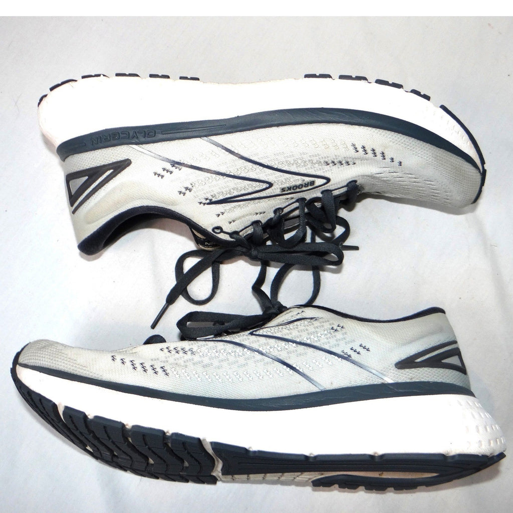 Brooks Ghost 14 Womens Running Shoes Grey Blue Size 9.5 Narrow 2A Sneakers