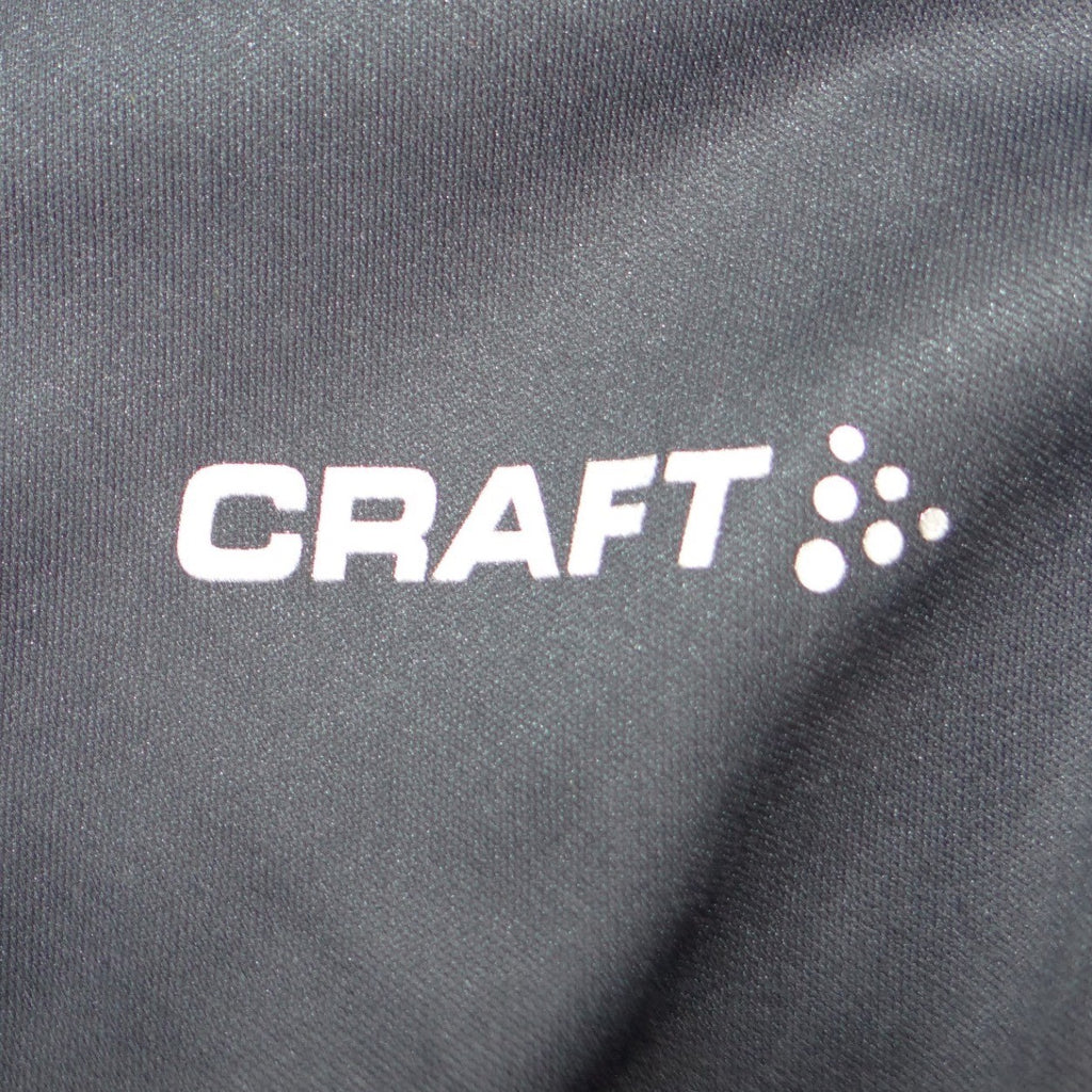 Craft Mens L1 Ventilation Cycling Jersey Black Red White Full Zip Size M 1900874