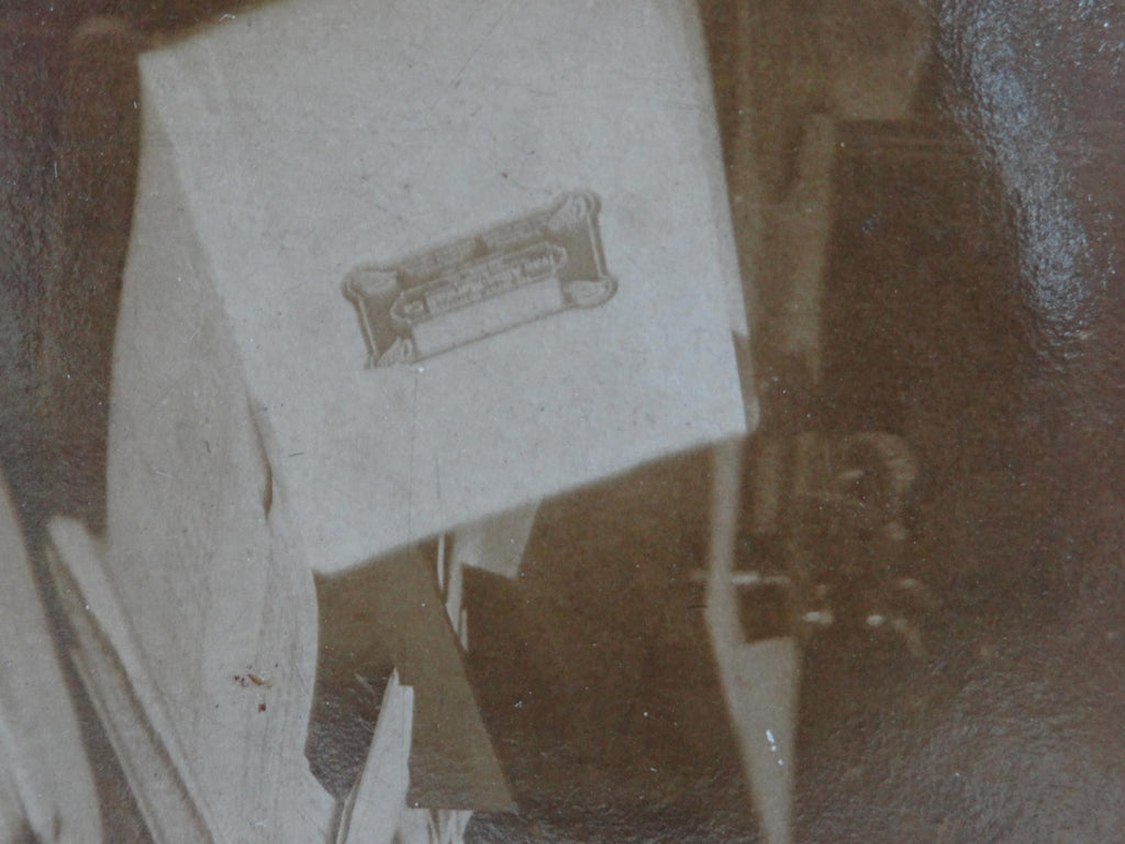 Vintage Antique Telegraph Office Photograph advertisement