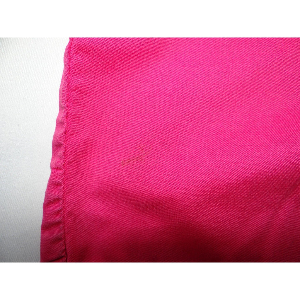 Hot Pink Scrub Pants Women's Cargo Pockets Drawstring Waist