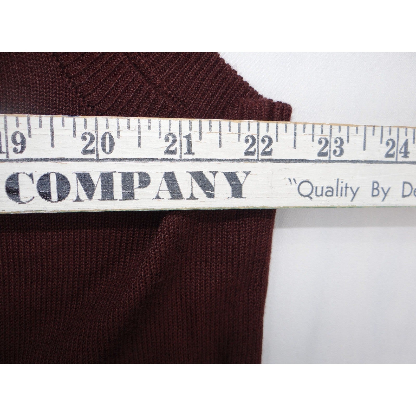 NWT-Blue Ocean Mens Burgundy Argyle V Neck Sweater Vest XL Acrylic Sleeveless
