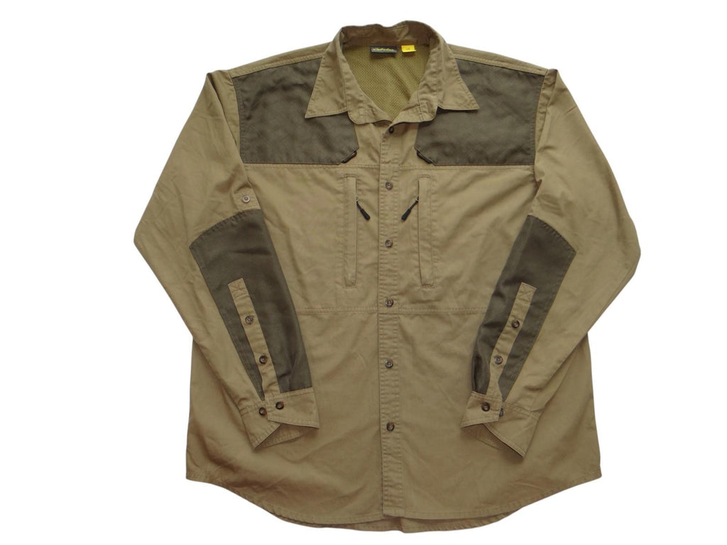 Cabela's Men's Long Sleeve Button-Up Shirt with Reinforced Patches
