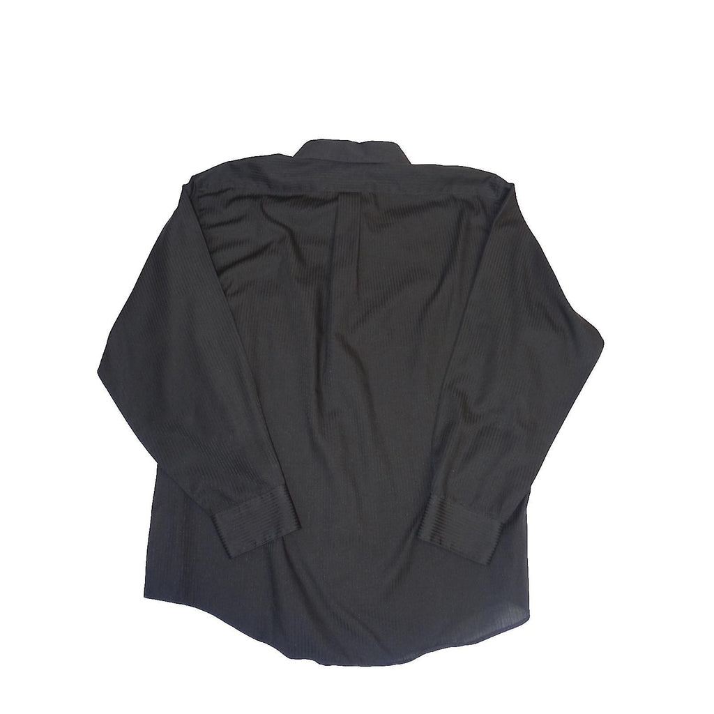 Van Heusen Men's Black Long Sleeve Dress Shirt - XL