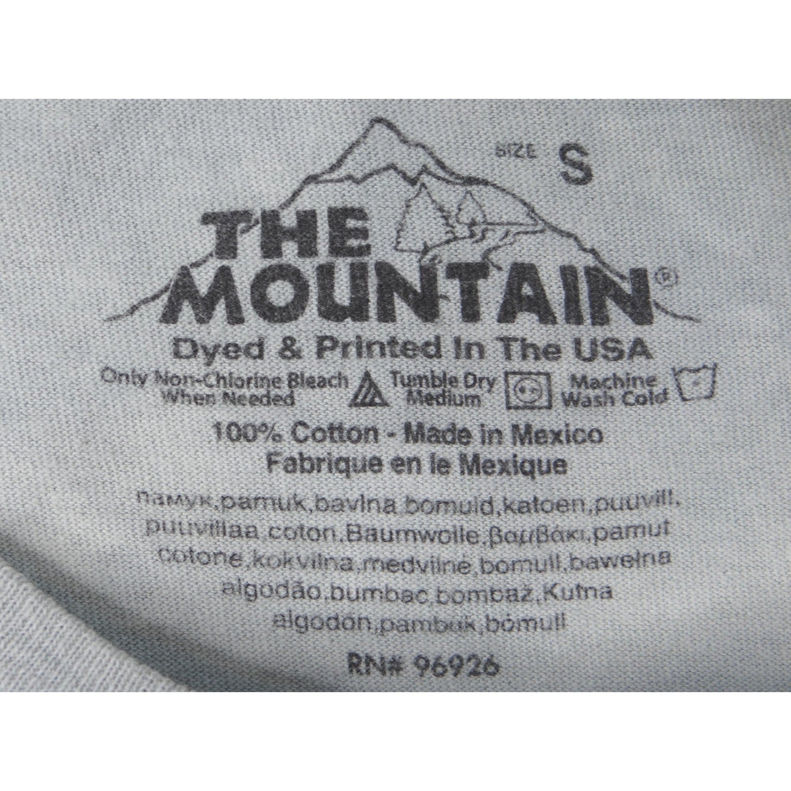 The Mountain Butterfly Palace Branson Missouri Graphic T Shirt Size S