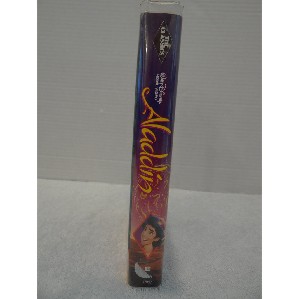 Walt Disney Aladdin VHS The Classics Black Diamond Original Animated Movie 1662