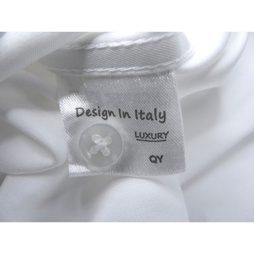 FLEX Mens Luxury Collection White Dress Shirt 3XL Made in Italy