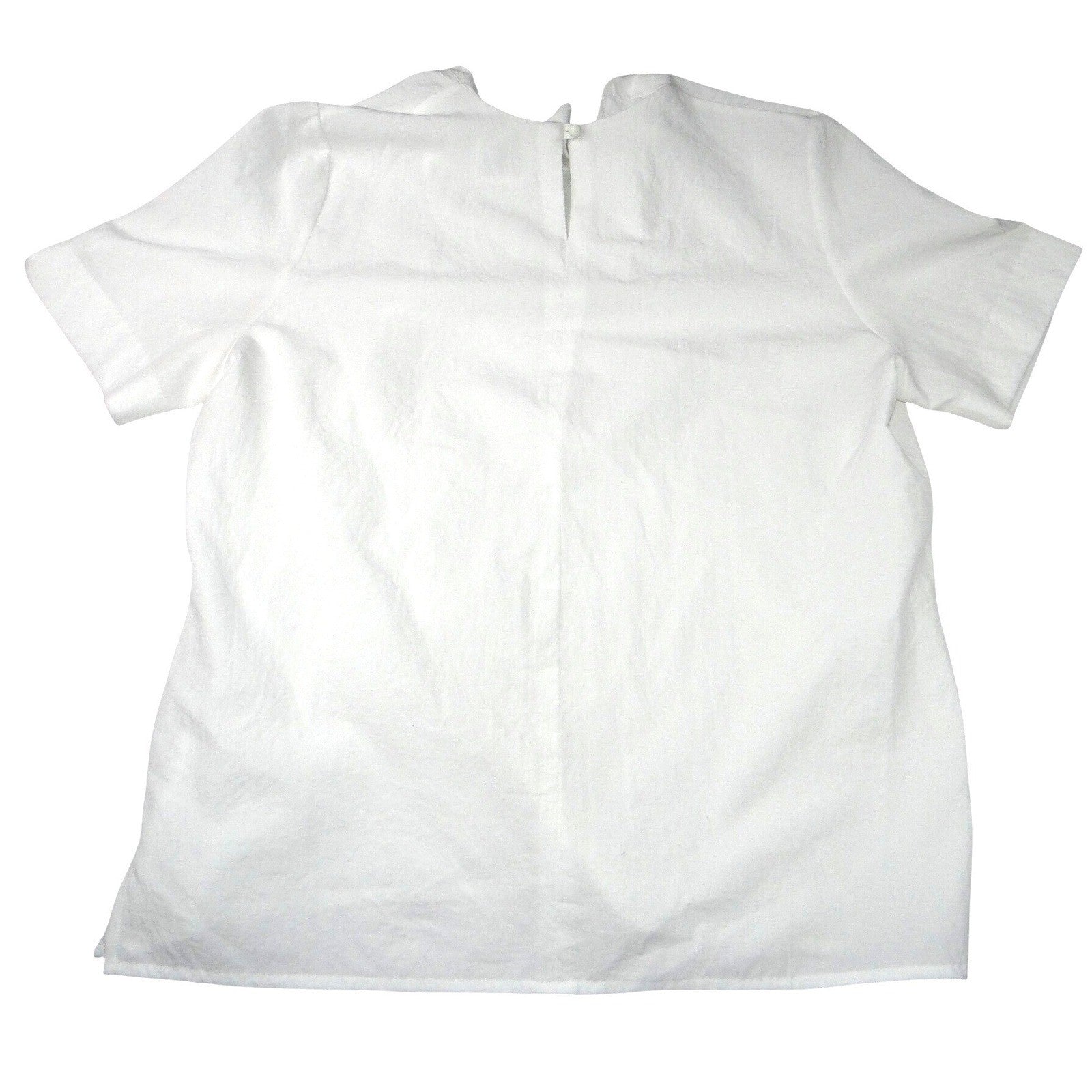 Vintage REGAL Womens White Short Sleeve Top Made USA Size Large Classic