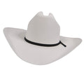 Smithbilt White Straw Cowboy Hat Cattleman Crease Wide Brim Western Hat 2182